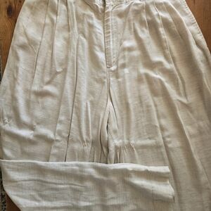 CeCe Women's Light Tan Flowy Pant